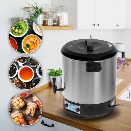 OALA ELECTRICA DE PASTEURIZARE 28L 2600W AD 4496 ADLER [11]
