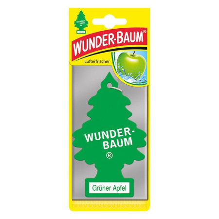 ODORIZANTI AUTO - ODORIZANT AUTO BRADUT WUNDER-BAUM GRUNER APFEL (MAR VERDE)