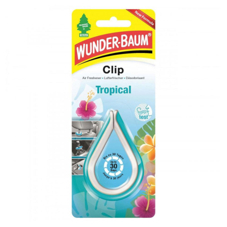 ODORIZANTI AUTO - ODORIZANT AUTO CLIP WUNDER-BAUM TROPICAL