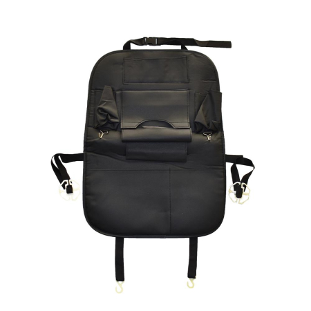 ALTE ACCESORII DE INTERIOR - ORGANIZATOR SCAUN AUTO MULTIFUNCTIONAL NEGRU