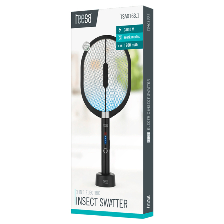PALETA ELECTRICA SWATTER ANTI-INSECTE TEESA [5]