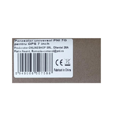 PARASOLAR UNIVERSAL PNI 7G PENTRU SISTEME NAVIGATIE GPS CU ECRAN DE 7 INCH [7]