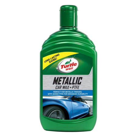 ULEIURI, LICHIDE SI CHIMICE - PASTA POLISH CU CEARA +PTFE METALE TURTLE WAX 500ML