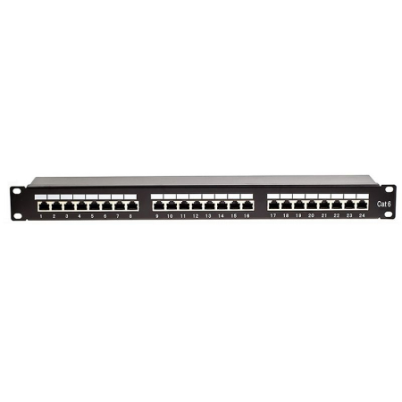 PATCH PANEL 24 PORTURI FTP CAT 5E KRONE+110 EMTEX [1]