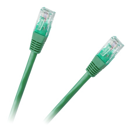 Patchcord - PATCHCORD UTP CAT 6E CCA VERDE 1.5M