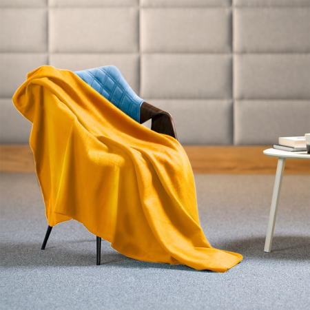 PATURA FLEECE POLAR 130X150CM GALBENA TEESA [4]