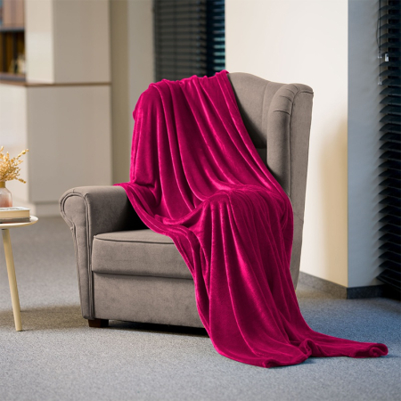 PATURA FLEECE POLAR 150X200CM MAGENTA TEESA [3]