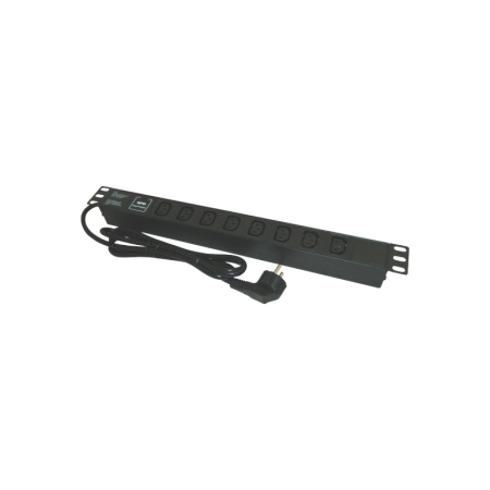 PDU RACK 19 INCH 8 PRIZE C13 16A 2M EMTEX [1]