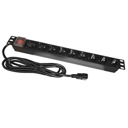 Retelistica & supraveghere - PDU RACK 19 INCH 9 PRIZE SWITCH 16A 3M EMTEX