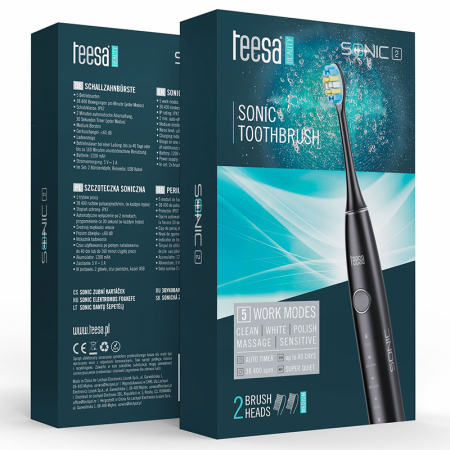PERIUTA DE DINTI ELECTRICA TEESA SONIC 2 BLACK [7]