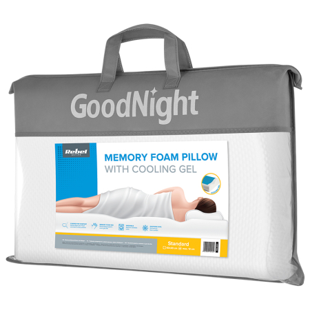 PERNA ORTOPEDICA PROFILATA SPUMA MEMORIE CU GEL REBEL A [7]