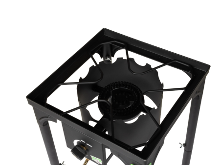 Pirostrie patrata Micul Fermier, putere termica 6kW, 1 arzator, inaltime ajustabila 72/42 cm [5]