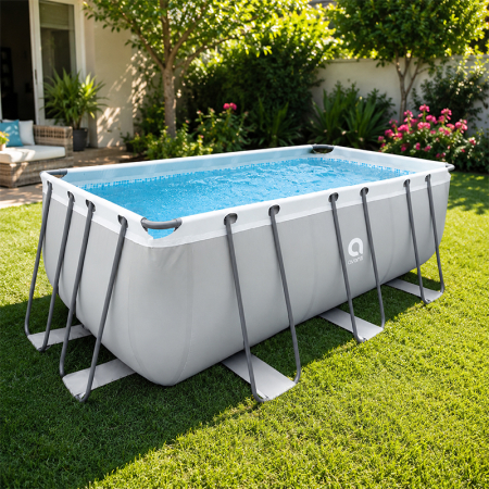 PISCINA CADRU METALIC 400X207X122 [5]