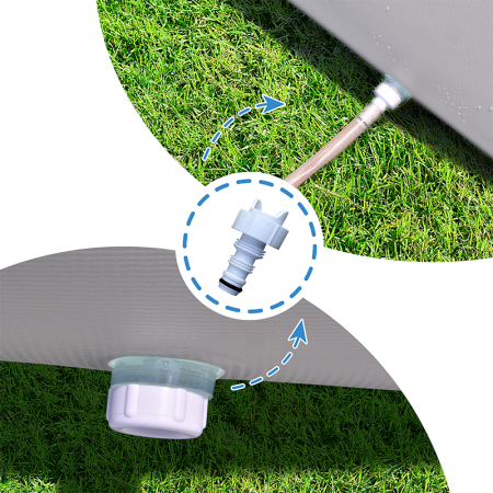 PISCINA CU CADRU 300X207X66 CM AVENLI [7]