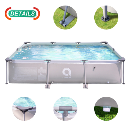 PISCINA CU CADRU 300X207X66 CM AVENLI [6]
