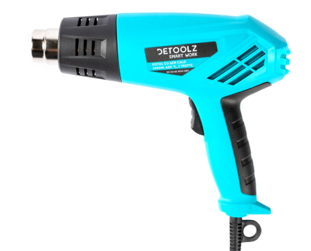 Unelte si scule pneumatice - Pistol aer cald 2000 W 2 trepte 600ᵒC