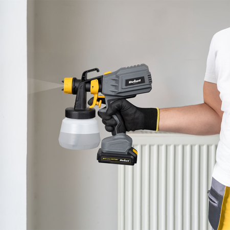 PISTOL VOPSIT 20V FARA ACUMULATOR REBEL [6]