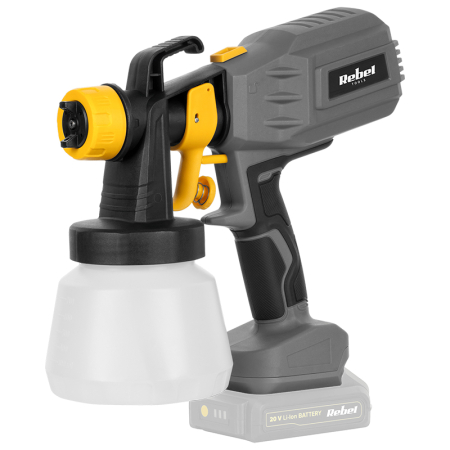 PISTOL VOPSIT 20V FARA ACUMULATOR REBEL [1]