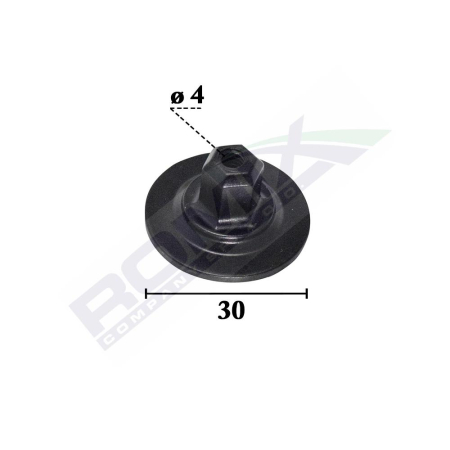 PIULITA FIXARE ELEMENTE CAPOTA PENTRU GRUP VAG 4X30MM NEGRU - SET 10 BUC [1]