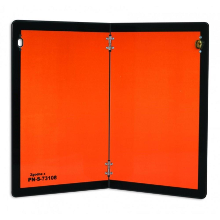 SISTEME DE AVERTIZARE - PLACA ADR 40X30 CM ALUMINIU PLIABILA VERTICAL HICO