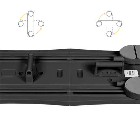 PLACA PILATES MULTIFUNCTIONALA 9 IN 1 REBEL ACTIVE [5]