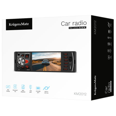 PLAYER AUTO 1 DIN 4X25W KRUGER&MATZ [7]