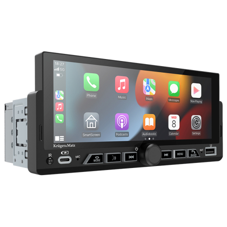 PLAYER AUTO 1 DIN 4X60W CARPLAY ANDROIDAUTO KRUGER&MATZ [7]