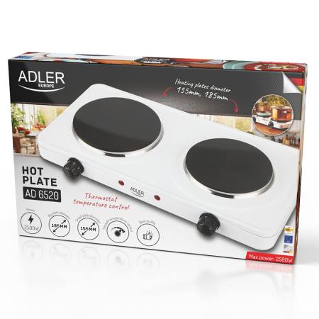 PLITA ELECTRICA DUBLA 2500W ADLER [2]