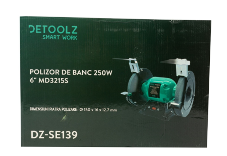 Polizor de banc 250W 6" MD3215S [3]