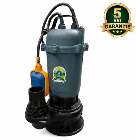 Gradina - Pompa apa murdara cu tocator si plutitor 1500W 12000l/h 9m