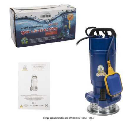 Pompa apa submersibila 32m 0,75kW Micul Fermier [3]