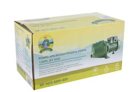 Pompa autoamorsanta fonta 1,5kW 9/50m 3600l/h 1" [2]