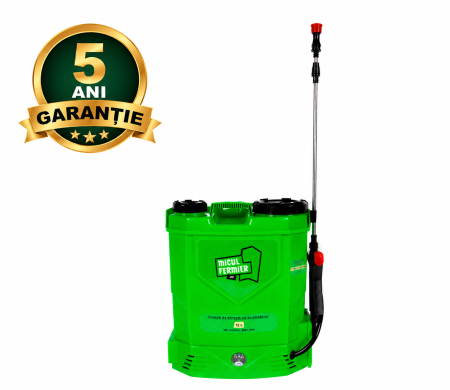 Pompe de Stropit și Atomizoare - Pompa de stropit cu acumulator Micul Fermier 12L MF-PA1004
