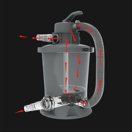 POMPA PISCINA CU FILTRU NISIP AVENLI 800 [4]