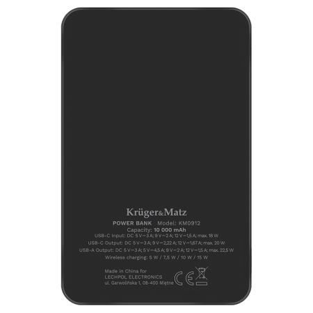 POWER BANK 10000 MAH MAG SAFE KRUGER&MATZ [4]