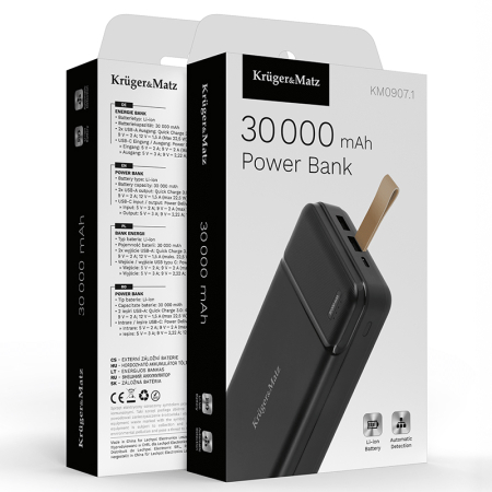 POWER BANK 30000MAH LI-POL KRUGER&MATZ [7]