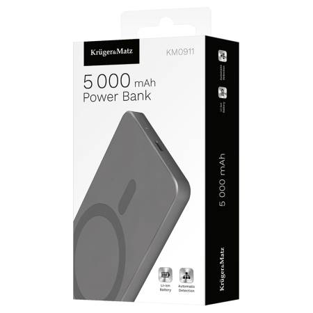 POWER BANK 5000 MAH MAG SAFE KRUGER&MATZ [6]