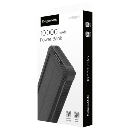 POWER BANK SOLAR 10000 MAH LI-POL KRUGER&MATZ [6]