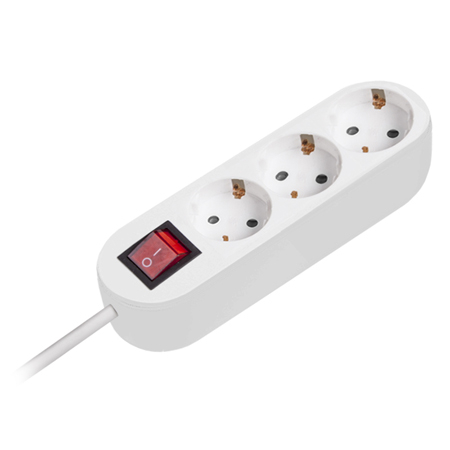Prelungitoare - PRELUNGITOR 3X1.5MM 3 PRIZE 3M INTRERUPATOR