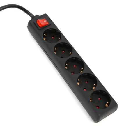 PRELUNGITOR 3X1.5MM 5 PRIZE 3M INTRERUPATOR NEGRU [2]