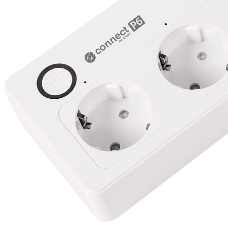 PRELUNGITOR SMART 4 PRIZE SCHUKO 4 USB CONNECT P6 TUYA [5]