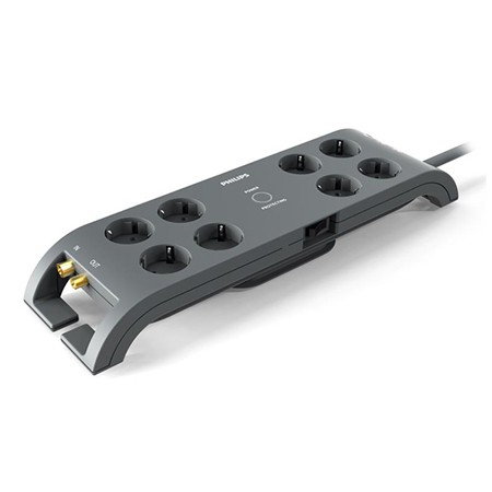 Prelungitoare - PRELUNGITOR SURGE PROTECTOR 8 PRIZE 3M PHILIPS