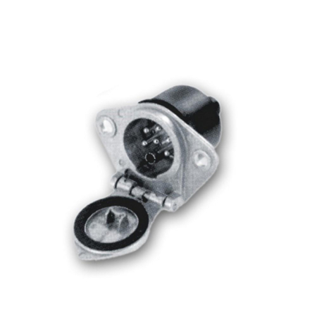 Accesorii auto - PRIZA 24 V 7 PINI TATA PLASTIC TIP S HICO