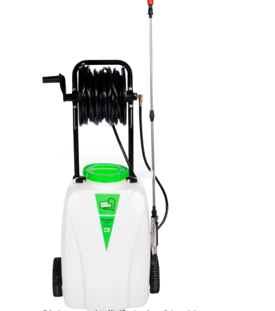 Pompe - Pulverizator cu acumulator Micul Fermier, volum 40 litri, cu roti