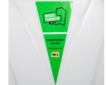 Pulverizator cu acumulator Micul Fermier, volum 40 litri, cu roti [3]