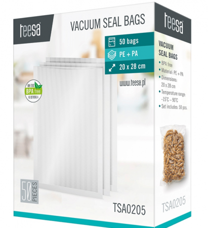 PUNGI AMBALARE IN VID 20X28 50 BUC TEESA TSA0205 [1]