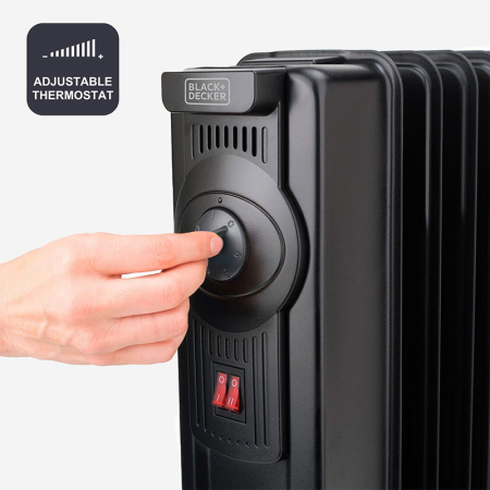 RADIATOR ULEI 9 ELEMENTI 1500W BLACK&DECKER [3]