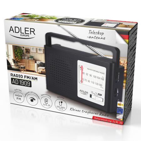 RADIO AM FM AD 1909 ADLER [7]