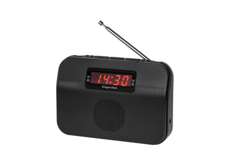 Boxe - Radio analog portabil, Kruger&Matz, 5W, Negru