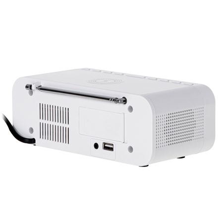 RADIO CU CEAS INCARCARE WIRELESS AD 1192 ALB ADLER [5]